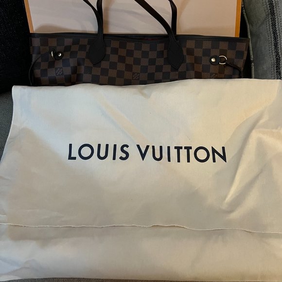 Louis Vuitton Neverful MM Damier Ebene Cherry - Picture 4 of 7